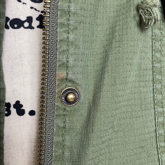 Mudd Olive Green Hooded Utility Vest - Picture 4 of 7